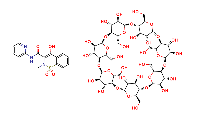 Piroxicam betacyclodextrin