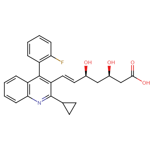 Pitavastatin 2-Fluoro impurity