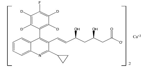 Pitavastatin D4 Calcium Salt