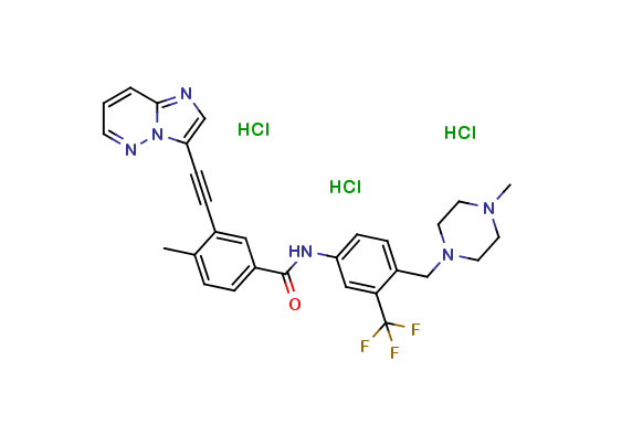 Ponatinib tris-hydrochloride