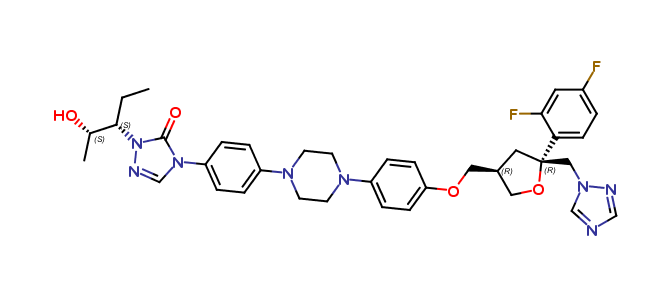 Posaconazole Diastereoisomer 4 (S,S,R,R)