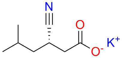 Potassium (S)-3-cyano-5-methylhexanoate