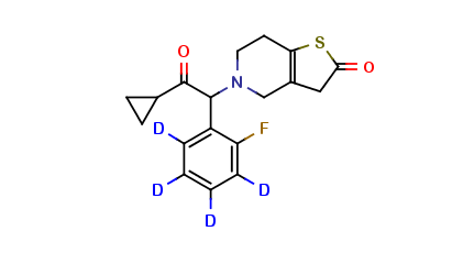 Prasugrel Metabolite M2 D4