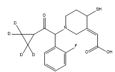 Prasugrel metabolite M3 D4