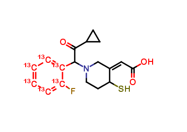Prasugrel metabolite R-138727 13C6