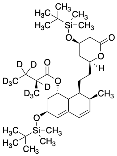 Pravastatin-D9 Lactone Di-(tert-butyldimethylsilyl) Ether