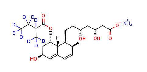Pravastatin-D9 ammonium Salt
