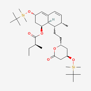 Pravastatin Lactone Di-(tert-butyldimethylsilyl) Ether