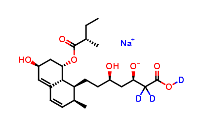 Pravastatin-d3 Sodium Salt (major)