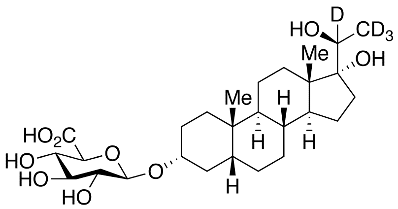 Pregnanetriol-d4 3α-O-β-D-Glucuronide