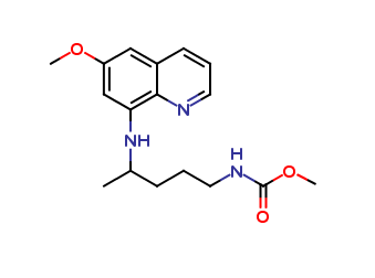 Primaquine methyl carbamate
