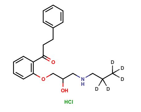 Propafenone-d5  (n-propyl-2,2,3,3,3-d5) Hydrochloride