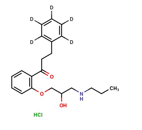 Propafenone-d5 (phenyl-d5) hydrochloride