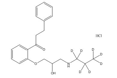 Propafenone-d7 (propyl-d7) hydrochloride