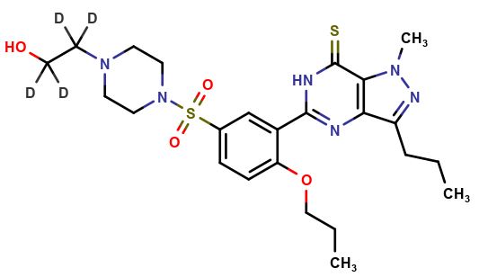 Propoxyphenyl ​thiohydroxyhomosilde​nafil-d4
