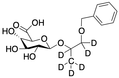 Propylene Glycol 2-b-Glucopyranosiduronic Acid Benzyl Ester-d6
