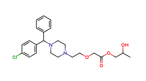 Propylene glycol ester of cetrizine diastereomer 1