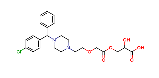 Propylene glycol ester of cetrizine diastereomer 2