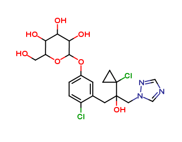 Prothioconazole-desthio-6-hydroxy-glucoside