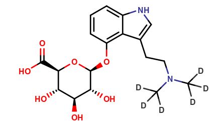 Psilocin-O-Glucuronide D6