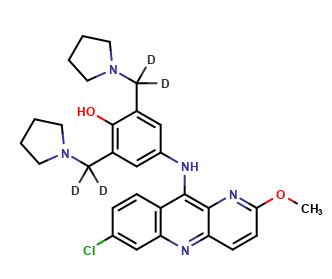 Pyronaridine D4