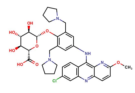 Pyronaridine glucuronide