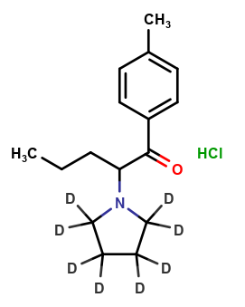 Pyrovalerone-d8 Hydrochloride