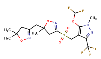 Pyroxasulfone isoxazole dimer