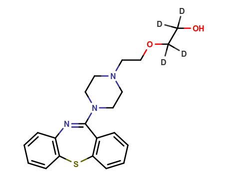 Quetiapine D4 (Ethanol-D4)