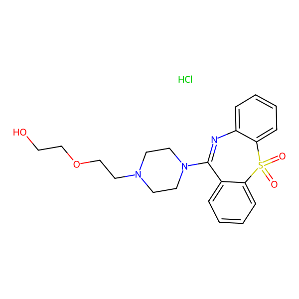 Quetiapine Sulfone (HCl Salt)