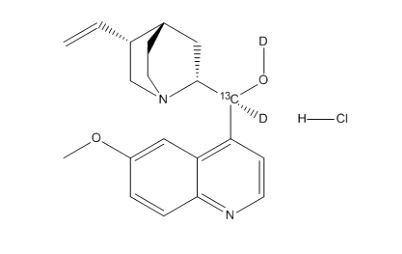 Quinidine 13C  D2 hydrochloride