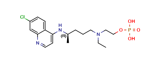 R(-)-Hydroxy chloroquine Diphosphate