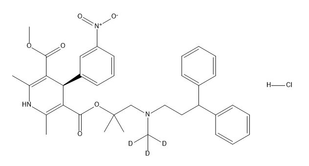 R(-)-Lercanidipine D3 Hydrochloride