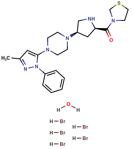 R-Isomer Teneligliptin Hydrobromide Hydrate