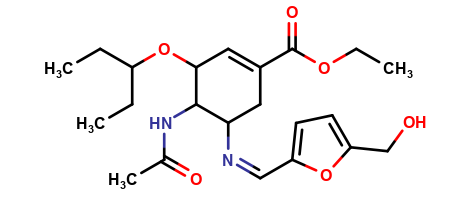 Rac- Oseltamivir hydroxymethyl furan