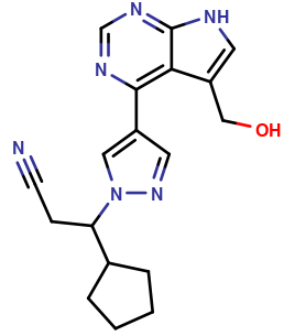 Rac-5-hydroxymethyl Ruxolitinib impurity
