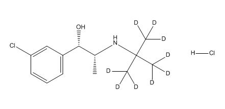 Rac-Erythro Dihydrobupropion D9 Hydrochloride