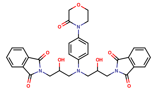 Rac-Rivaroxaban Diphthalimido Morpholinone Analog