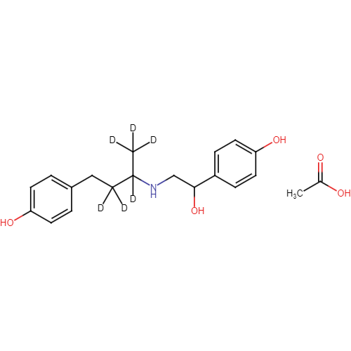 Ractopamine-D6 acetate