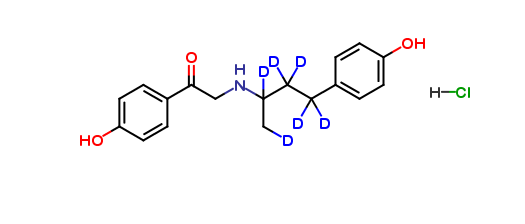 Ractopamine-d6 Ketone Hydrochloride