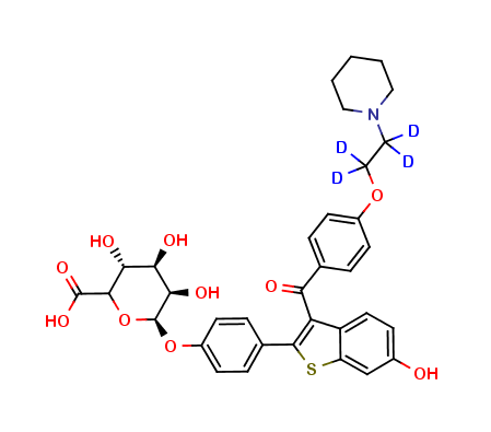 Raloxifene 4 Glucuronide D4