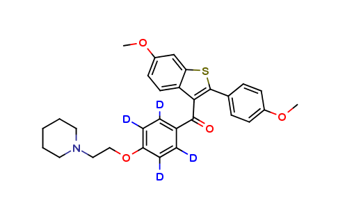 Raloxifene-d4 Bismethyl Ether