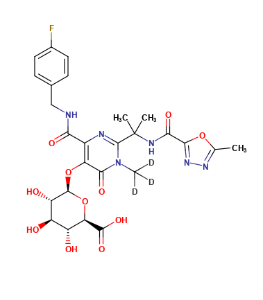 Raltegravir-d3 β-D-Glucuronide