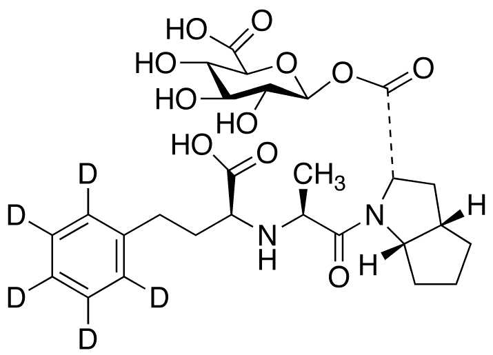 Ramiprilat-d5 Acyl-�-D-glucuronide(Mixture of Diastereomers)