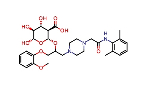 Ranolazine �-D-Glucuronide