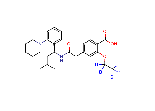 Repaglinide ethyl d5