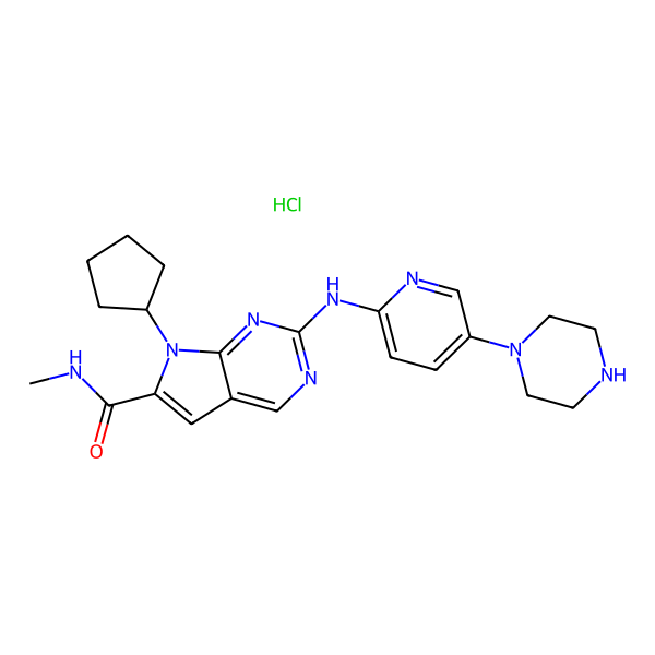 Ribociclib N-Desmethyl Metabolite HCl salt