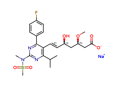 Rosuvastatin 3-methoxy Sodium salt