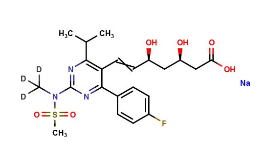 Rosuvastatin D3 sodium  ( Mixture )