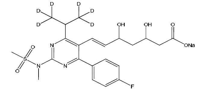 Rosuvastatin Sodium D6
